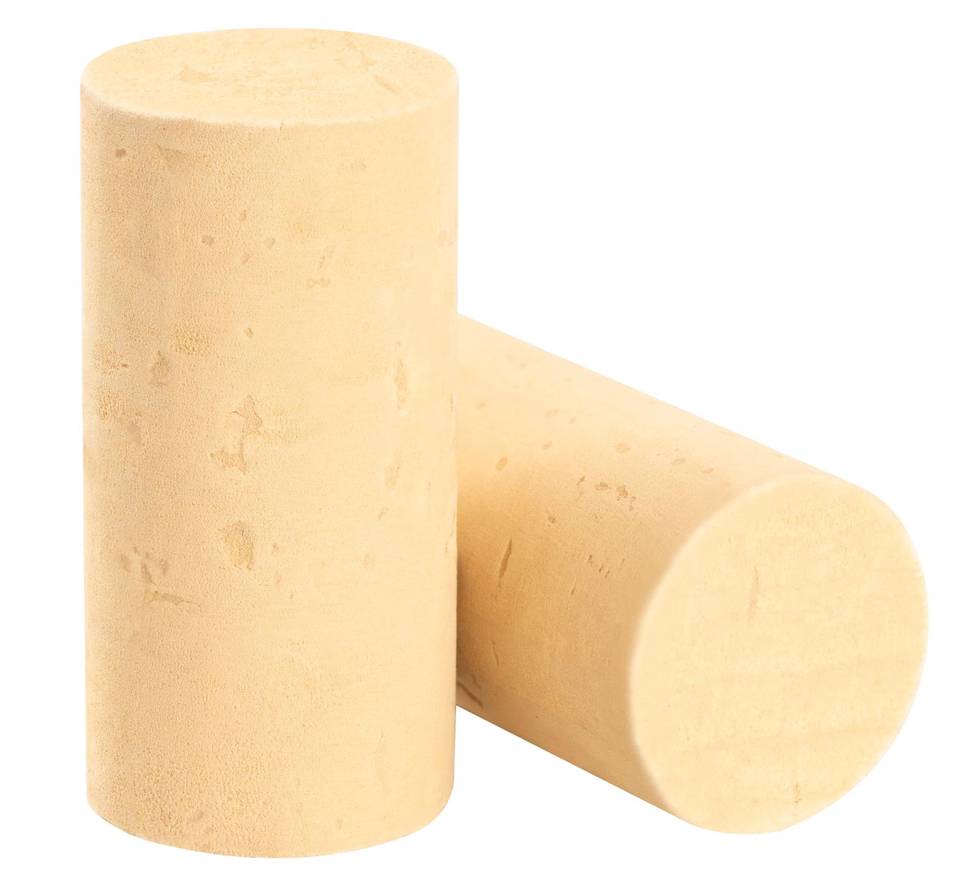 Colmated cork stoppers