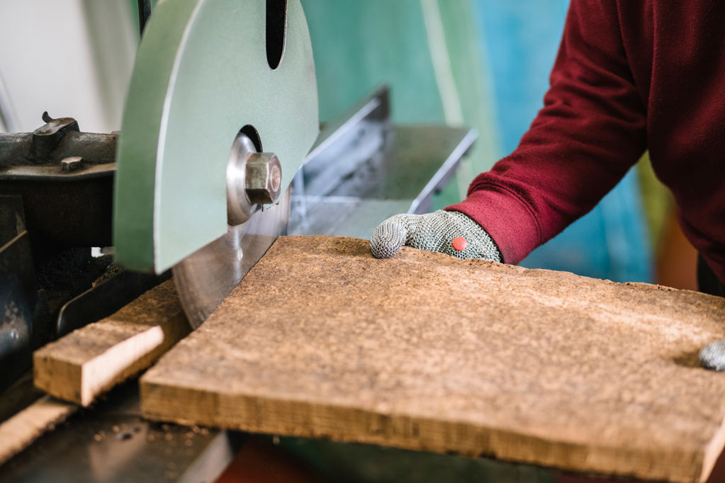 Production of cork stoppers